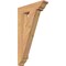 Ekena Millwork Traditional Traditional Smooth Bracket, Western Red Cedar, 3 1/2"W x 16"D x 28"H BKT04X16X28TRA01SWR - alternate 1